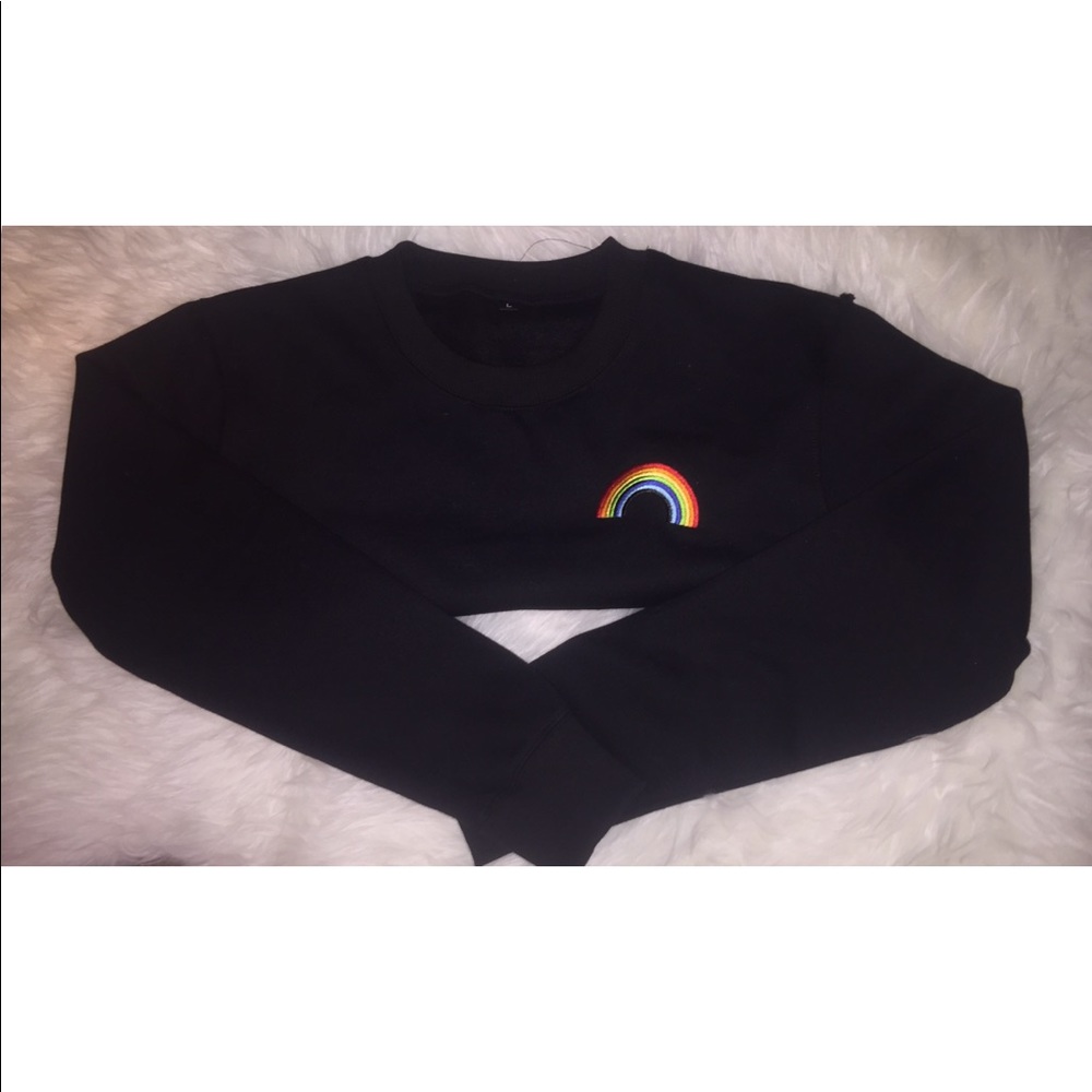 Cropped Graphic Top